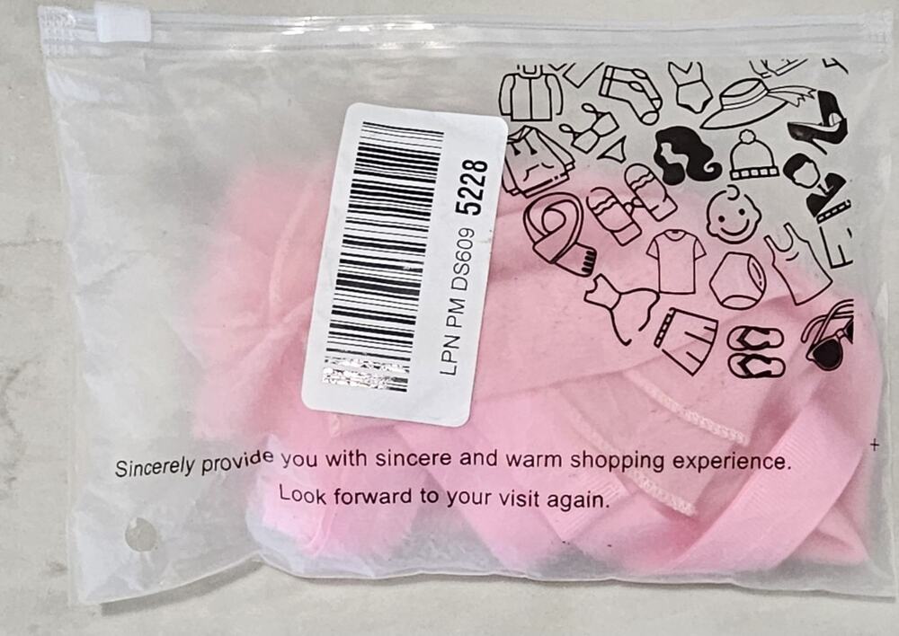 American Trends Girl Kids Ballet Wrap Skirt Pink Size L NEW Dance